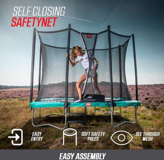
BERG, 
Berg Favorit Regular 270 Grey + Safety Net Comfort, 
Detail 7
