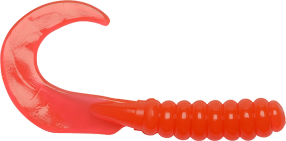 
BIG BITE BAITS, 
Big Bite Baits Curl Tail Grub Orange 7cm, 10-pack, 
Detail 1
