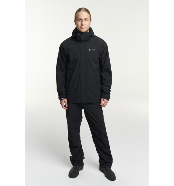 956108101101 TENSON Biscaya Storm Rain Jacket Men  Model01 Detail