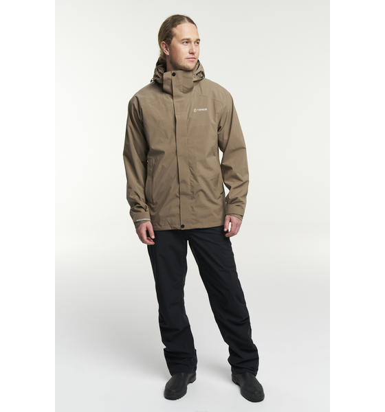 956108102101 TENSON Biscaya Storm Rain Jacket Men  Model01 Detail