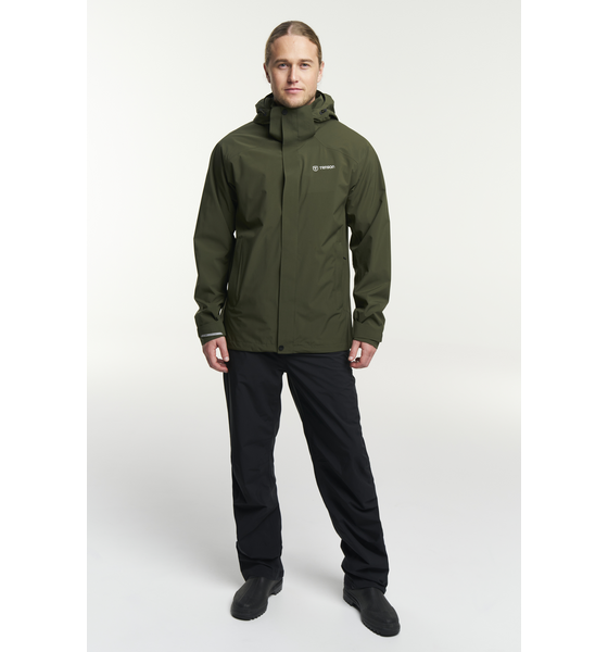 956108103101 TENSON Biscaya Storm Rain Jacket Men  Model01 Detail