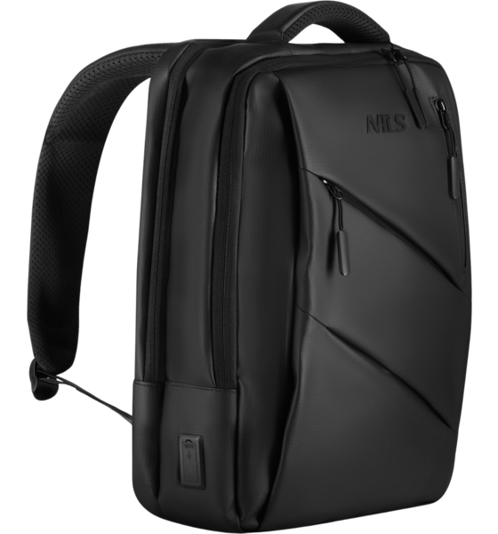 
NORTHIX, 
Black Laptop Backpack, Usb-c Port, 15l Capacity, 
Detail 1
