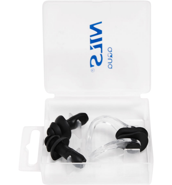 
NORTHIX, 
Black Silicone Swimming Set With Ear And Nose Plugs, 
Detail 1
