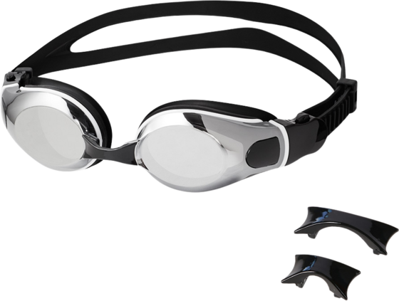 
NORTHIX, 
Black Swimming Goggles, Anti-fog, Uv Protection, 
Detail 1
