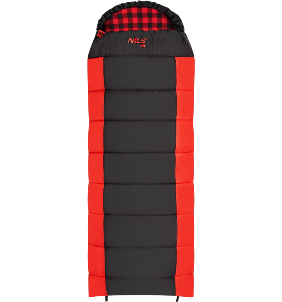 
NORTHIX, 
Black-red Sleeping Bag, Compact, Lightweight, 
Detail 1
