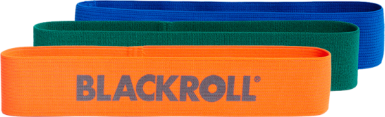 
BLACKROLL, 
Blackroll Loop Band Set. Green, Blue, Orange, 
Detail 1
