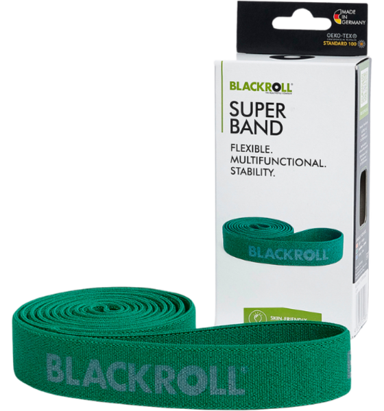 
BLACKROLL, 
Blackroll Super Band, Green - Medium, 
Detail 1
