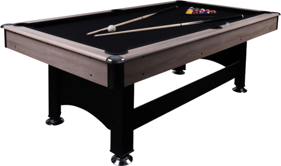 
BLACKWOOD, 
Blackwood Pool Table, Basic 6' Black, 
Detail 1
