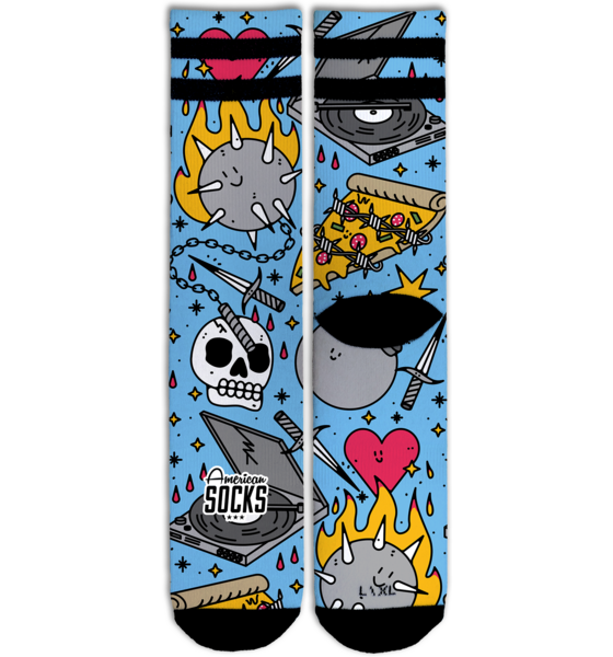 
AMERICAN SOCKS, 
Blast - Mid High, 
Detail 1
