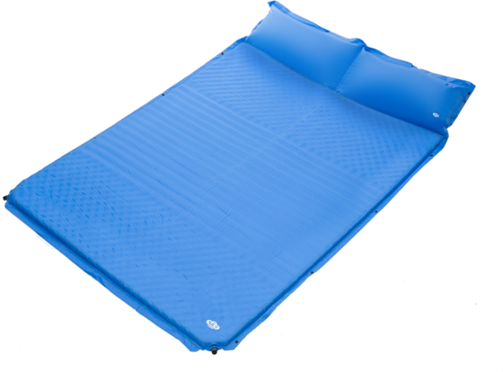 
NORTHIX, 
Blue Double Self-inflating Mat With Pillow, Camping, 
Detail 1
