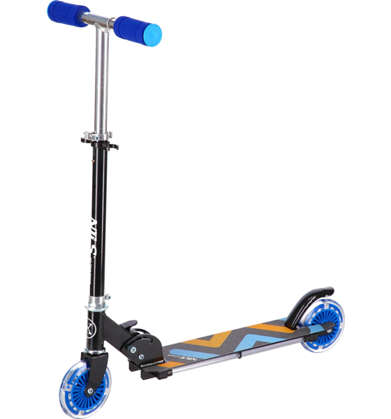 
NORTHIX, 
Blue Kick Scooter, Foldable, Lightweight Design, 
Detail 1
