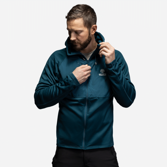 
BEYOND NORDIC, 
Bn101 Mid Layer Fleece Hoodie Men, 
Detail 1
