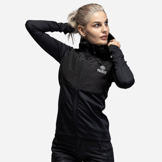 
BEYOND NORDIC, 
Bn101 Mid Layer Fleece Hoodie Women, 
Detail 1
