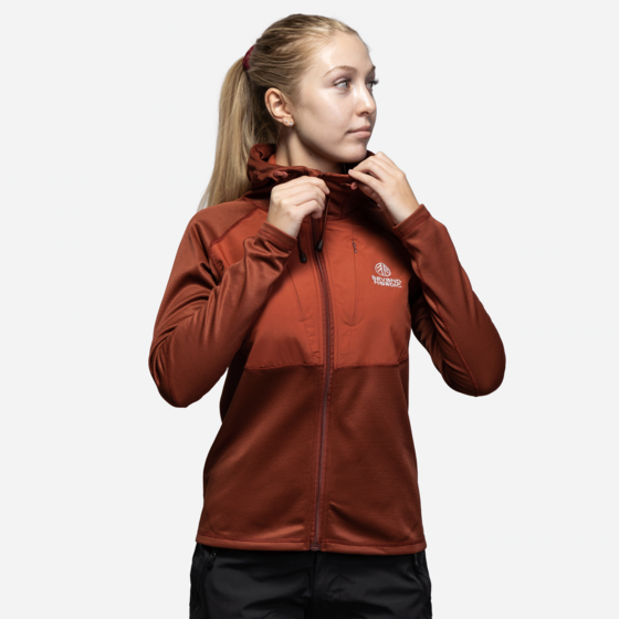 
BEYOND NORDIC, 
Bn101 Mid Layer Fleece Hoodie Women, 
Detail 1
