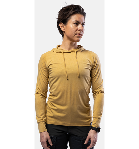 
BEYOND NORDIC, 
Bn213 Light Merino Hoodie Women's, 
Detail 1
