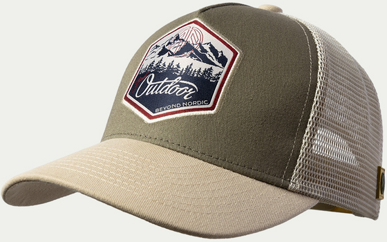 
BEYOND NORDIC, 
Bn215 Great Outdoor Trucker Cap, 
Detail 1
