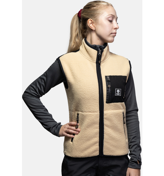 
BEYOND NORDIC, 
Bn306 Pile Vest Women, 
Detail 1
