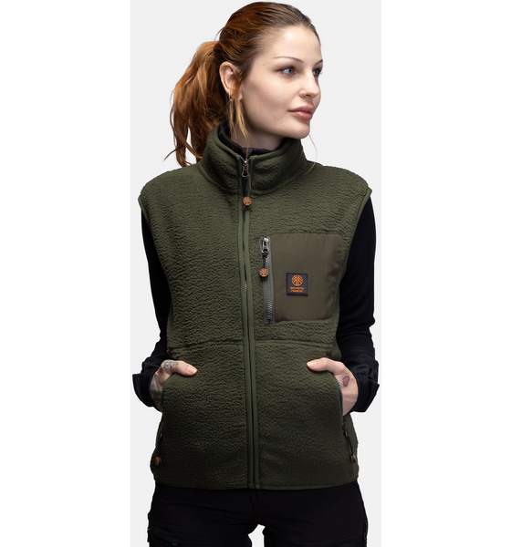 
BEYOND NORDIC, 
Bn306 Pile Vest Women, 
Detail 1
