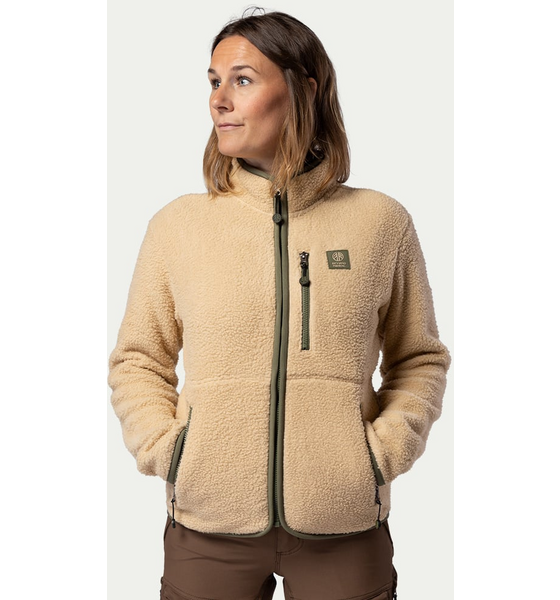 
BEYOND NORDIC, 
Bn308 Retro Pile Jacket Women's, 
Detail 1
