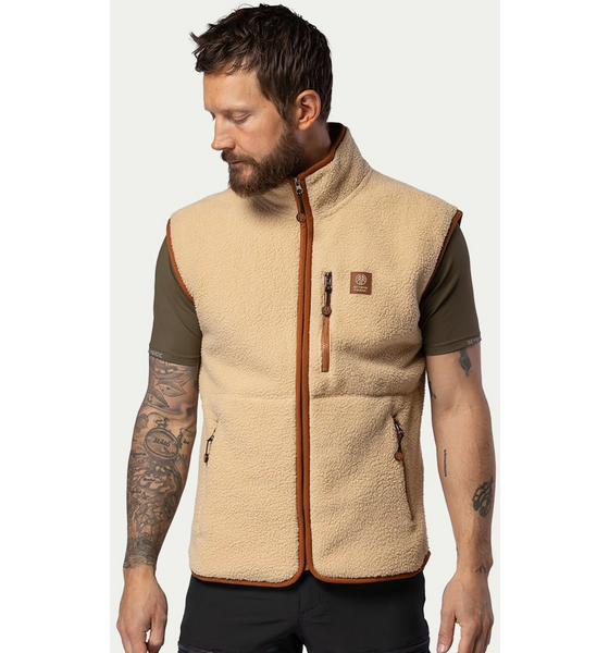 
BEYOND NORDIC, 
Bn309 Retro Pile Vest Men's, 
Detail 1
