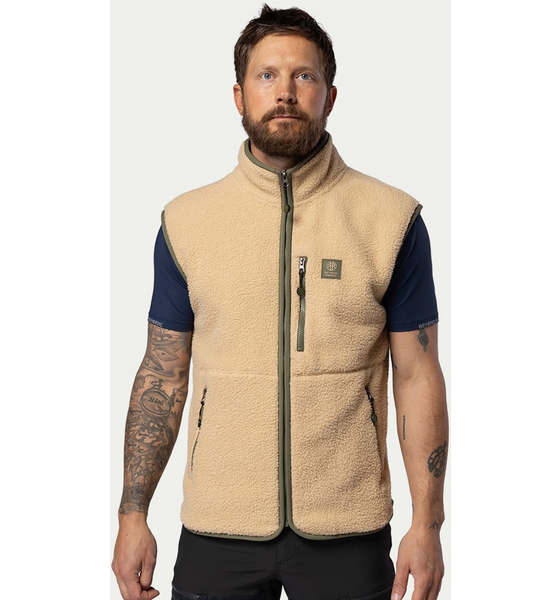 
BEYOND NORDIC, 
Bn309 Retro Pile Vest Men's, 
Detail 1
