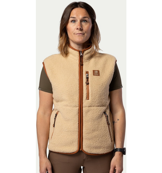 
BEYOND NORDIC, 
Bn309 Retro Pile Vest Women's, 
Detail 1
