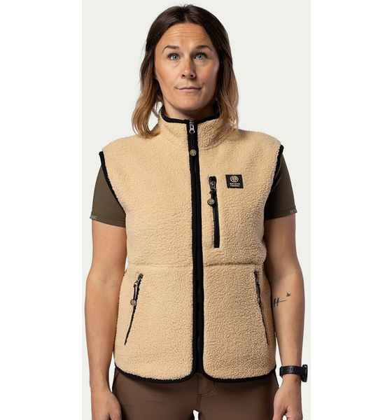 
BEYOND NORDIC, 
Bn309 Retro Pile Vest Women's, 
Detail 1
