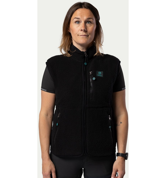 
BEYOND NORDIC, 
Bn309 Retro Pile Vest Women's, 
Detail 1
