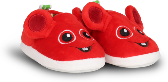 
VINCENT SHOES, 
Bobbo Red Slipper, 
Detail 1
