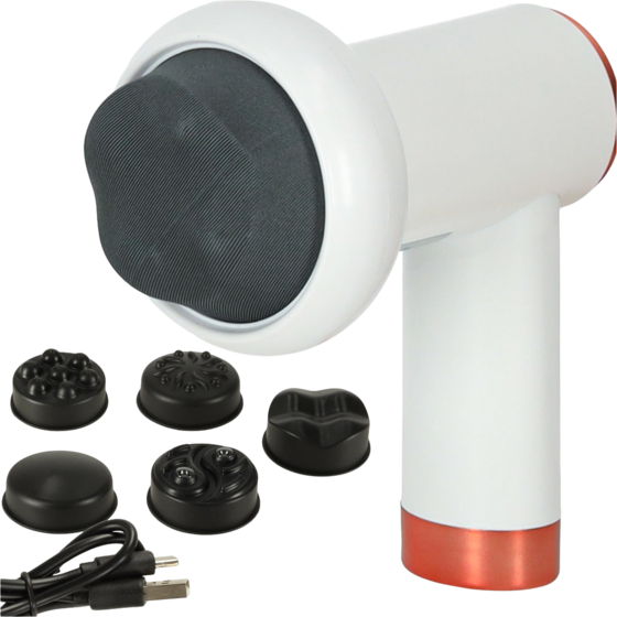 
NORTHIX, 
Body Massage Gun Slimming 9in1 White, 
Detail 1
