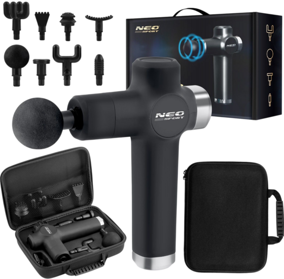 
B2X, 
Body Massage Gun With 8 Nozzles Ns-501 Neo-sport Black, 
Detail 1
