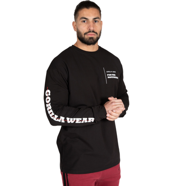 
GORILLA WEAR, 
Boise Oversized Long Sleeve, 
Detail 1
