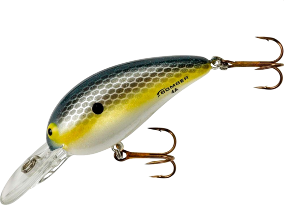 
BOMBER LURES, 
Bomber B04 Model A 8,75g 5,4cm - Fs, 
Detail 1
