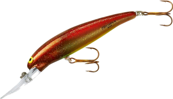 
BOMBER LURES, 
Bomber B24a Deep Long A 12g 9cm - Hot Cocoa Crush, 
Detail 1
