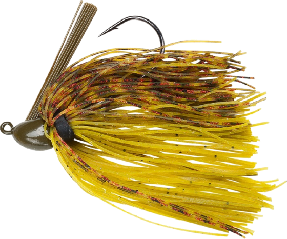 953946101101 BOOYAH Booyah Baby Boo Jig 9g - Green 3d Watermelon Red  Standard Detail