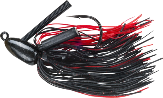 
BOOYAH, 
Booyah Boo Jig 10g - Black Black Red, 
Detail 1
