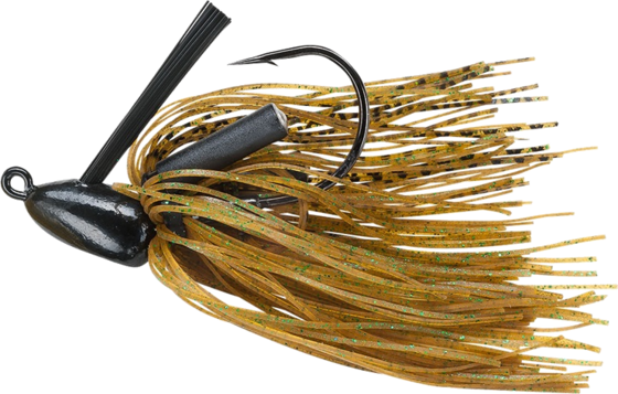 953985101101 BOOYAH Booyah Boo Jig 10g - Black Green Pumpkin  Standard Detail
