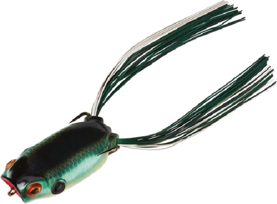 
BOOYAH, 
Booyah Poppin Pad Crasher Jr 7g 5cm - Shad Frog, 
Detail 1
