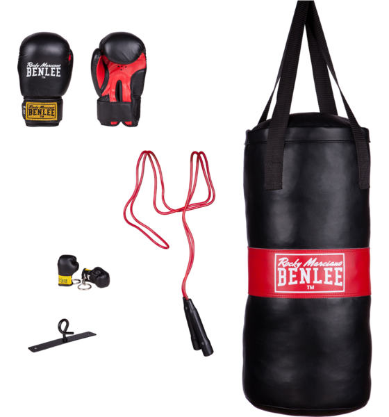 
BENLEE, 
Boxing Set Benlee Punchy Black/red, 
Detail 1
