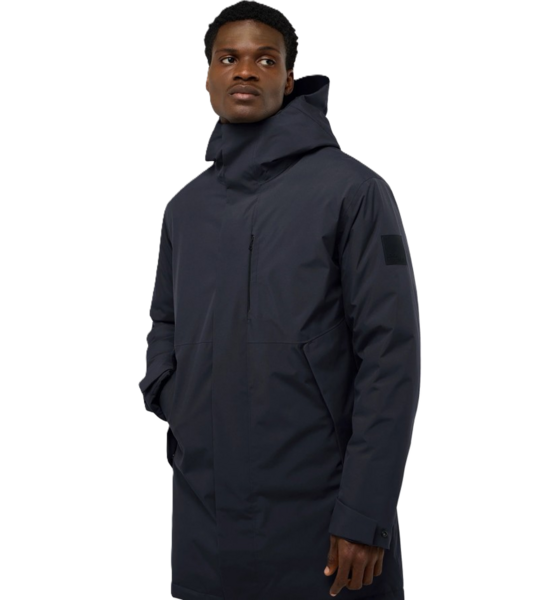941745102101 JACK WOLFSKIN Brandenburger Coat M  Model01 Detail