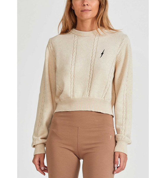 947304101101 LIGHTNING BOLT Breeze Knit Sweat  Model01 Detail