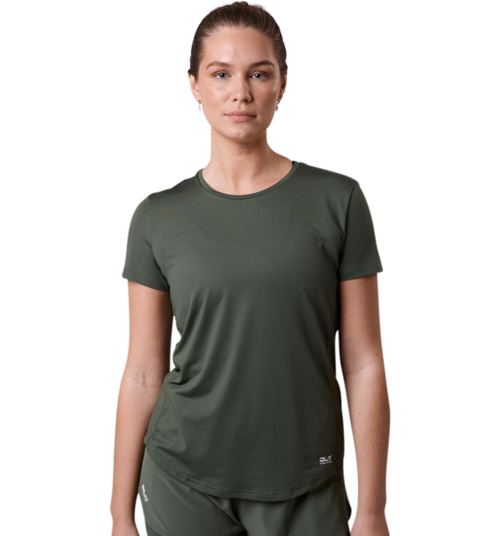 950132103101 CLN ATHLETICS Breeze Mesh T-shirt Moss Green  Model01 Detail