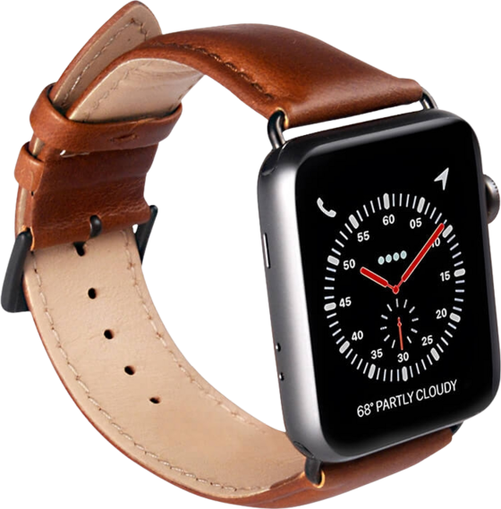 
BUFFALO, 
Buffalo Watchband Brown Apple Watch 42/44/45, 
Detail 1
