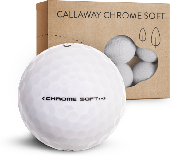 
OUT OF BOUNDS, 
Callaway Chrome Soft  12-pack, 
Detail 1
