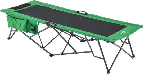 
NORTHIX, 
Camping Bed, Camp Bed, Folding Bed With Side Pocket, Drink Holder, Load Capacity Up To 136 Kg, Steel, 
Detail 1
