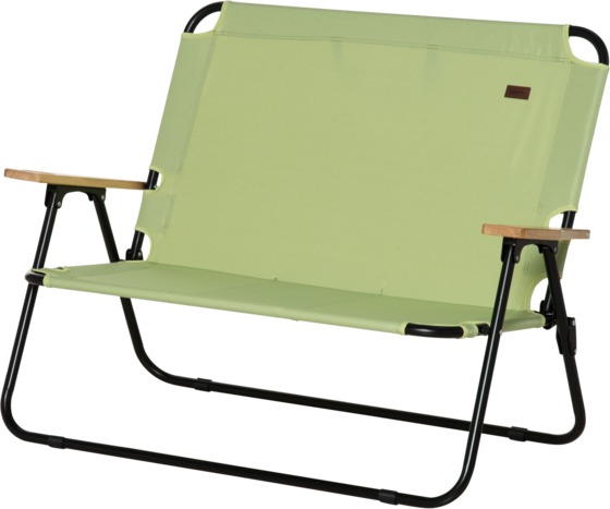 
NORTHIX, 
Camping Chair 2-seater Folding Portable Garden Chair Director's Chair Folding Chair With Cup Holder, 
Detail 1
