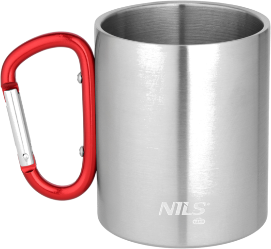 
NORTHIX, 
Camping Mug With Carabiner, 300ml Stainless Steel, 
Detail 1
