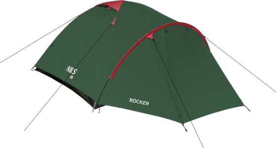 
NORTHIX, 
Camping Tent, Green-red, 2-person, Lightweight, 
Detail 1
