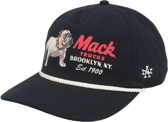 
AMERICAN NEEDLE, 
Canvas Cappy Mack Trucks, 
Detail 1
