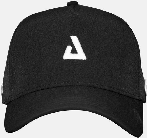 
KOSA, 
Cap With Arc Embroidery Black, 
Detail 1
